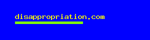 disappropriation.com is for sale